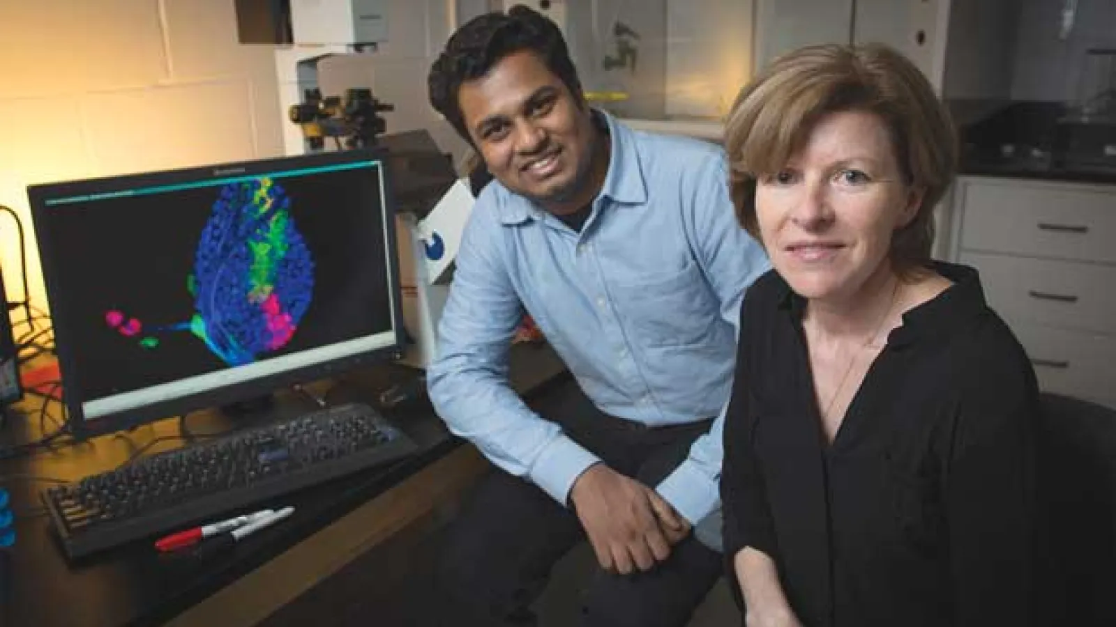 Amanda Simcox and Sathiya Manivannan