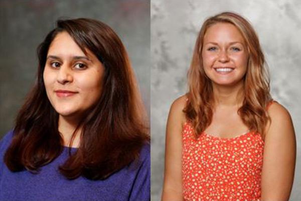 Picture of Revati Dewal and Kelsey Pinckard