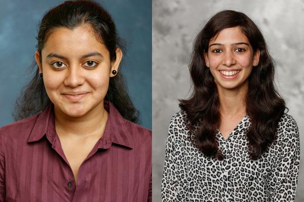 Swagata Goswami and Jessica Nunes