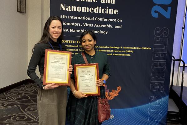 Christina Ross Budding and Nehleen Reza